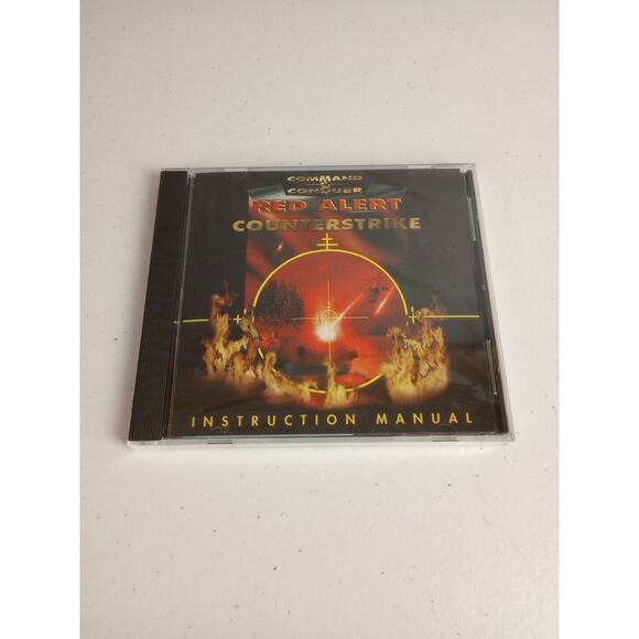 Command & Conquer Red Alert Counterstrike Windows 95 PC Game Westwood Sealed - Picture 1 of 6